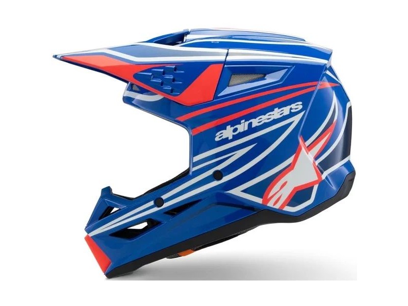 Casca cross-enduro de copii ALPINESTARS S-M3 YOUTH WURX ECE06