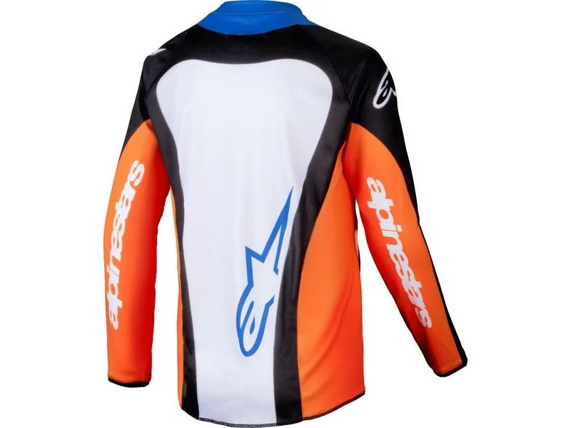 Tricou cross-enduro de copii ALPINESTARS RACER MELT YOUTH