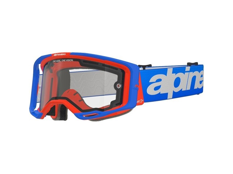 Ochelari cross-enduro ALPINESTARS VISION 8 WORDMARK DUAL PANE GOGGLE