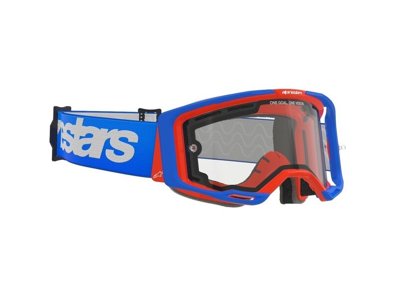 Ochelari cross-enduro ALPINESTARS VISION 8 WORDMARK DUAL PANE GOGGLE