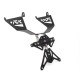 Kit suport numar de inmatriculare BARRACUDA HONDA CBR600RR (2013-2023)