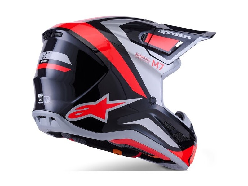 Casca cross-enduro ALPINESTARS SUPERTECH S-M7 RISE ECE06 Casca cross-enduro ALPINESTARS SUPERTECH S-M7 RISE ECE06