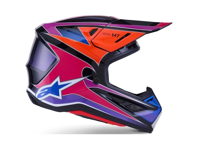 Casca cross-enduro ALPINESTARS SUPERTECH S-M7 FUSE ECE06 Casca cross-enduro ALPINESTARS SUPERTECH S-M7 FUSE ECE06