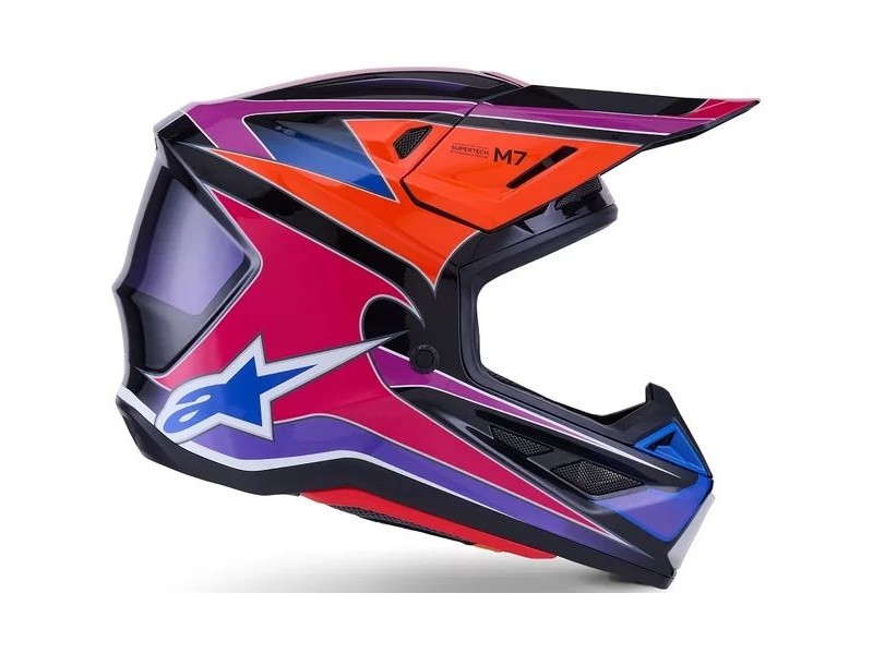 Casca cross-enduro ALPINESTARS SUPERTECH S-M7 FUSE ECE06