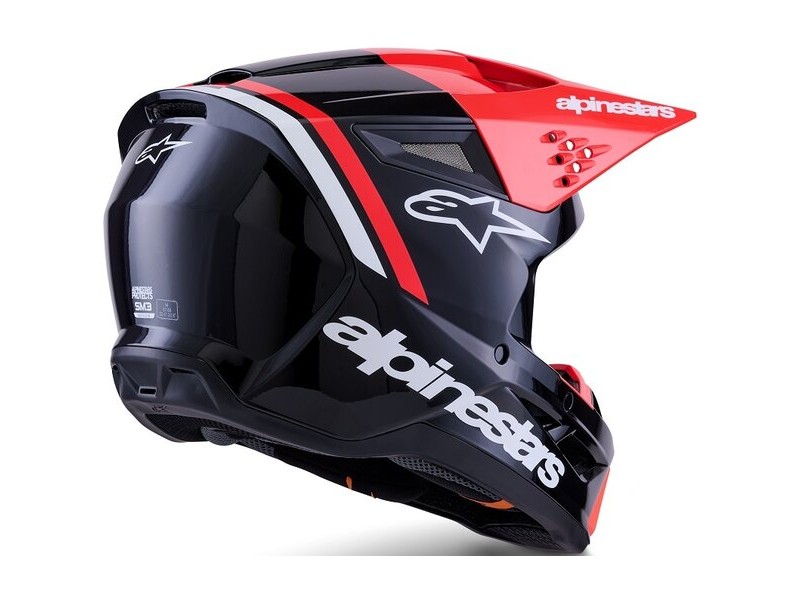 Casca cross-enduro ALPINESTARS S-M3 RADIUM ECE06