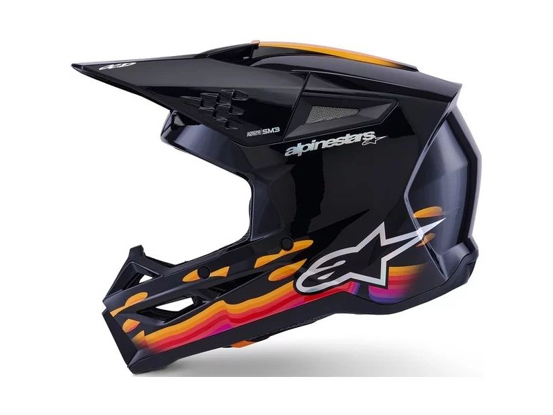 Casca cross-enduro ALPINESTARS S-M3 FORCE ECE06 Casca cross-enduro ALPINESTARS S-M3 FORCE ECE06