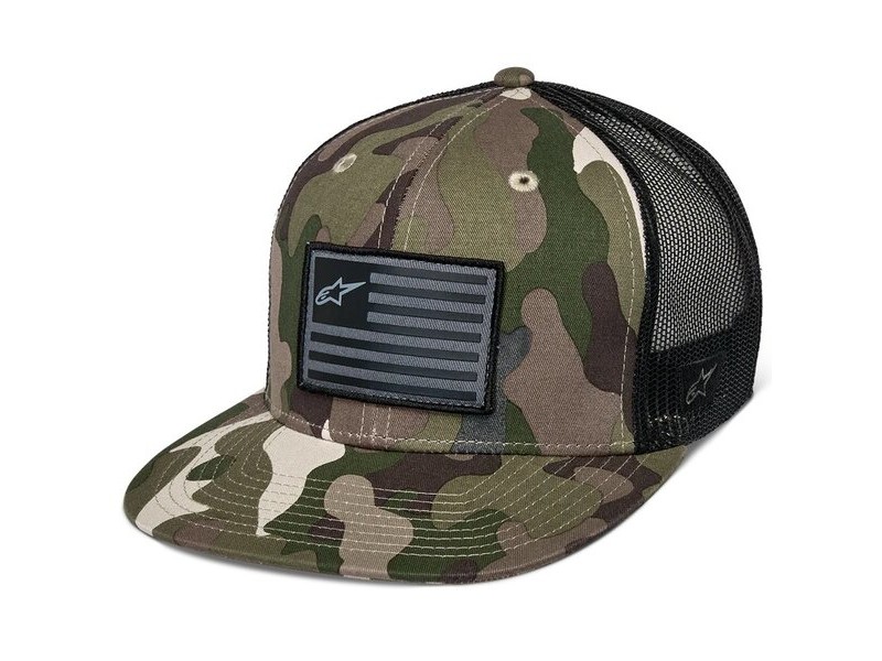 Sapca ALPINESTARS FLAG FLAT TRUCKER Hat Sapca ALPINESTARS FLAG FLAT TRUCKER Hat