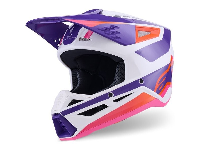 Casca cross-enduro ALPINESTARS S-M3 HEAT ECE06