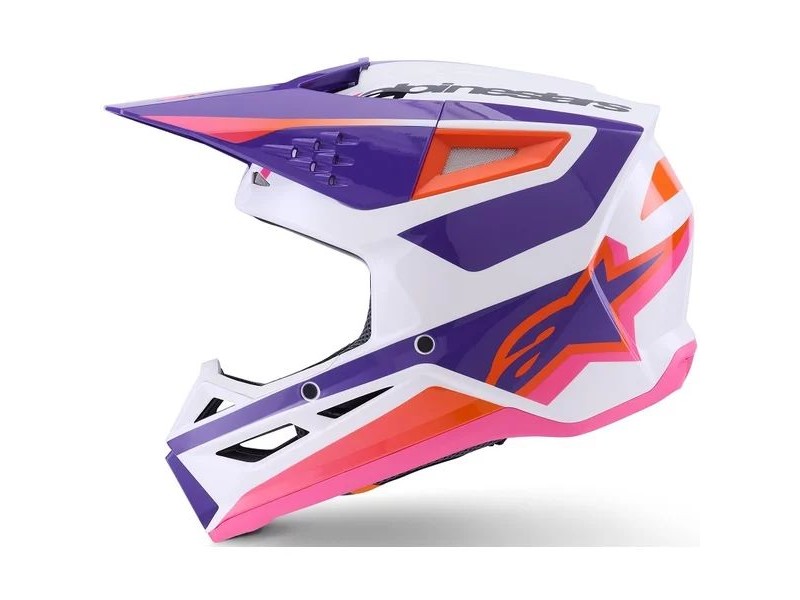 Casca cross-enduro ALPINESTARS S-M3 HEAT ECE06