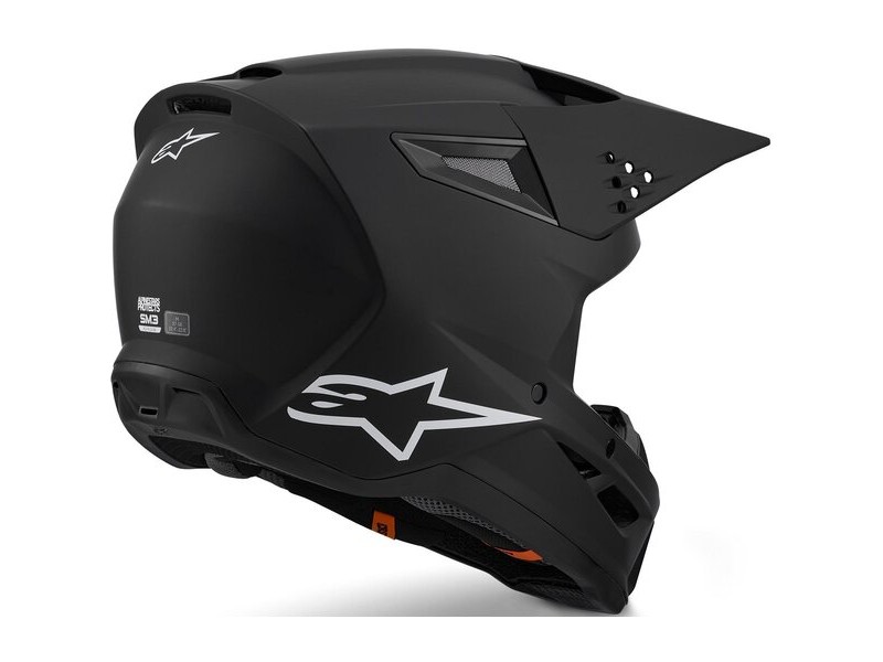 Casca cross-enduro ALPINESTARS S-M3 SOLID ECE06