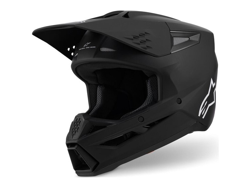 Casca cross-enduro ALPINESTARS S-M3 SOLID ECE06