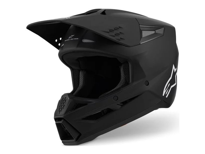 Casca cross-enduro ALPINESTARS S-M3 SOLID ECE06