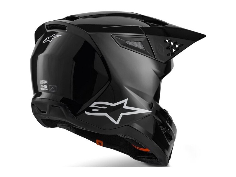 Casca cross-enduro ALPINESTARS S-M3 SOLID ECE06