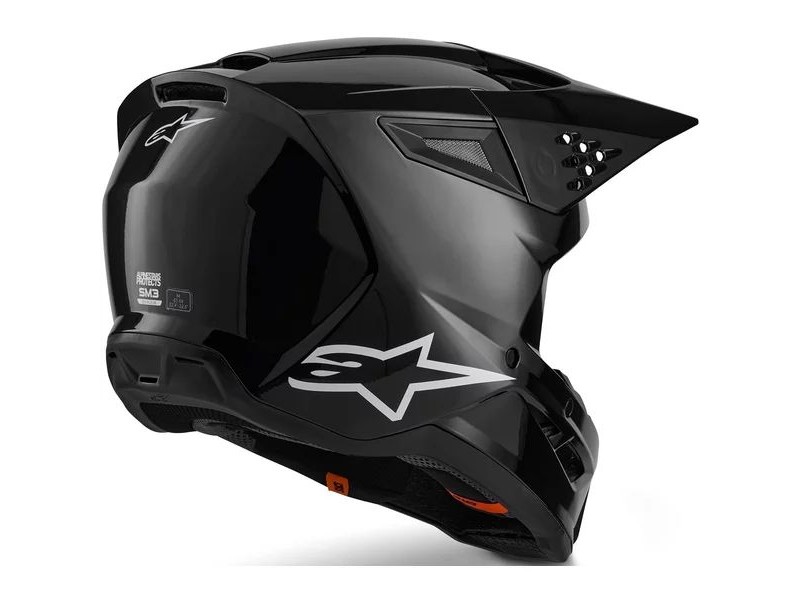 Casca cross-enduro ALPINESTARS S-M3 SOLID ECE06
