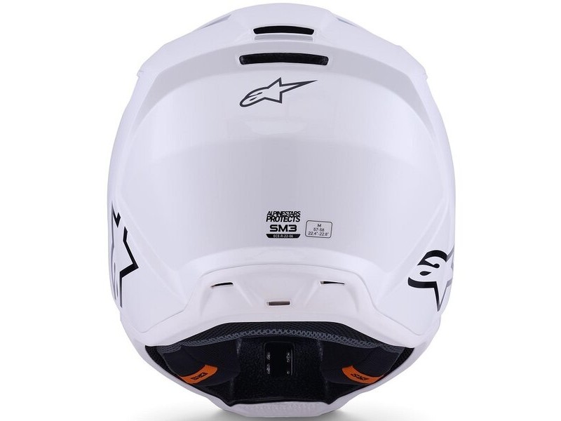 Casca cross-enduro ALPINESTARS S-M3 SOLID ECE06