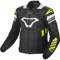 Geaca de piele sport/touring MACNA TRACKTIX (produs cu defect estetic)
