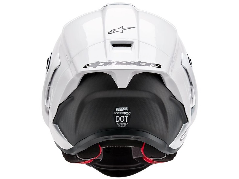 Casca integrala sport ALPINESTARS SUPERTECH R10 CARBON SOLID Negru