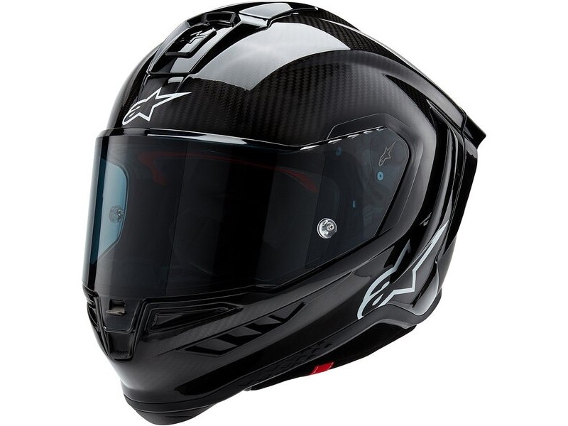 Casca integrala sport APINESTARS SUPERTECH R10 CARBON SOID Negru