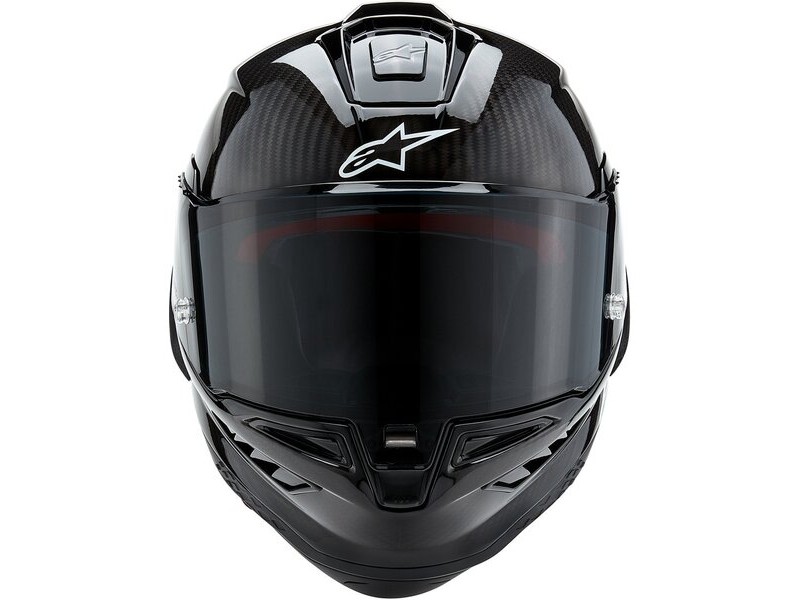 Casca integrala sport APINESTARS SUPERTECH R10 CARBON SOID Negru