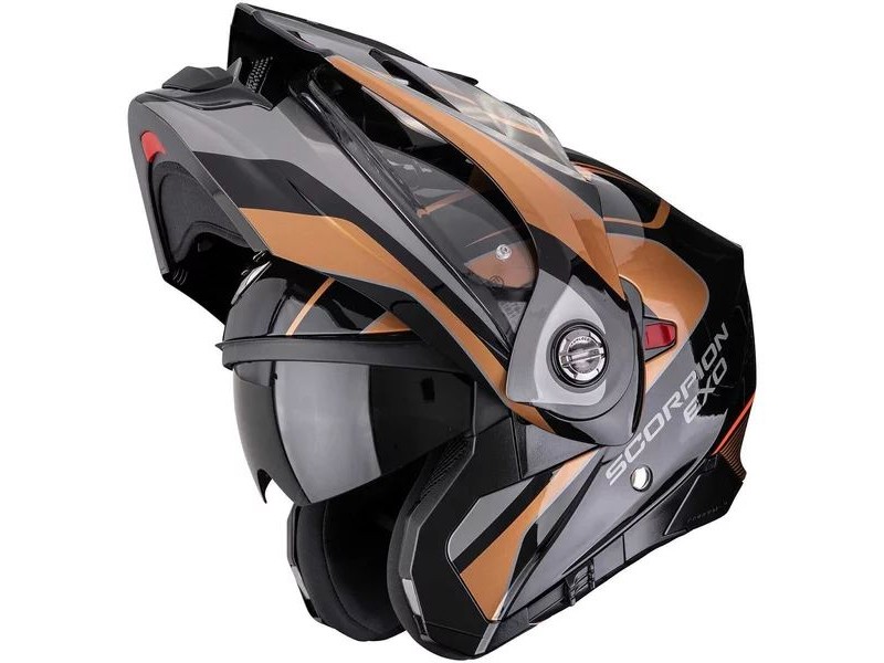 Casca flip-up touring/adventure SCORPION ADX-2 KAMPS