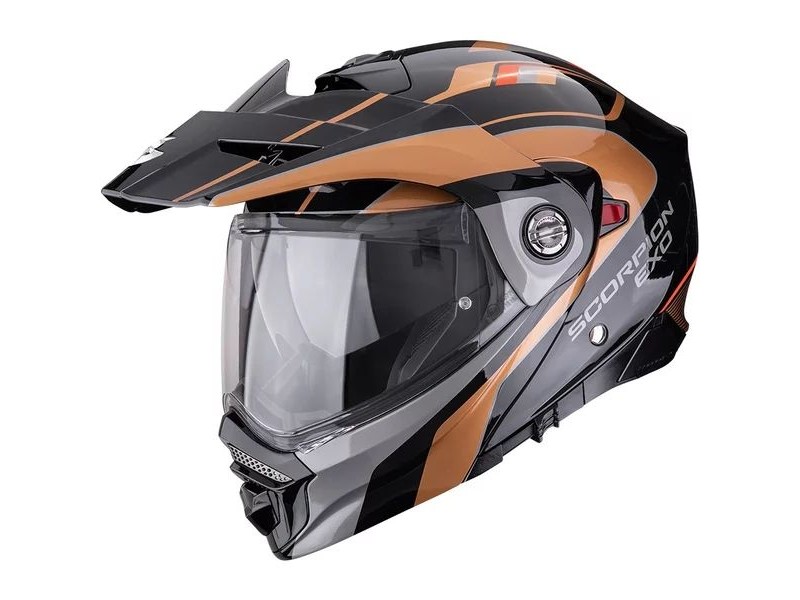 Casca flip-up touring/adventure SCORPION ADX-2 KAMPS