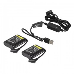 Kit baterie + Incarcator USB MACNA 7,4V / 2,2 A pentru Manusi/Sosete cu incalzire