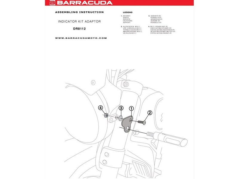 Suport fixare semnalizatoare specific DUCATI SCRAMBLER (2014-2021) (pereche) Suport fixare semnalizatoare specific DUCATI SCRAMBLER (2014-2021) (pereche)