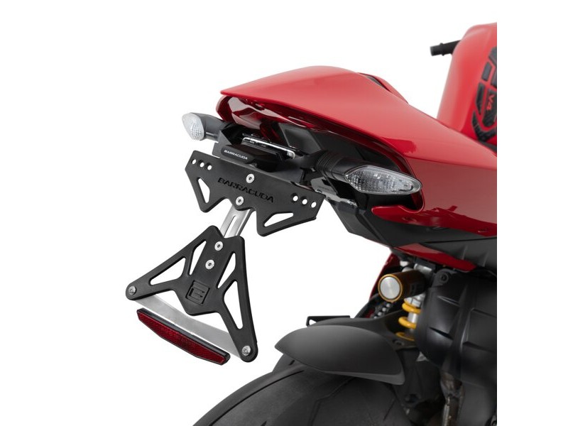 Kit suport numar de inmatriculare BARRACUDA specific OEM DUCATI PANIGALE-STREETFIGHTER V4/V2 (2020-2022)