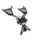 Kit suport numar de inmatriculare BARRACUDA specific OEM HONDA CBR600RR-23