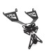 Kit suport numar de inmatriculare BARRACUDA specific OEM HONDA CBR600RR-23 Kit suport numar de inmatriculare BARRACUDA specific OEM HONDA CBR600RR-23