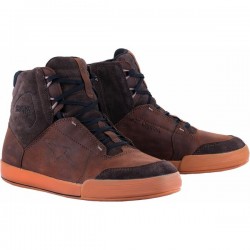 Ghete moto impermeabile ALPINESTARS CHROME CRAFTED DRYSTAR Maro 43.5 - RESIGILAT