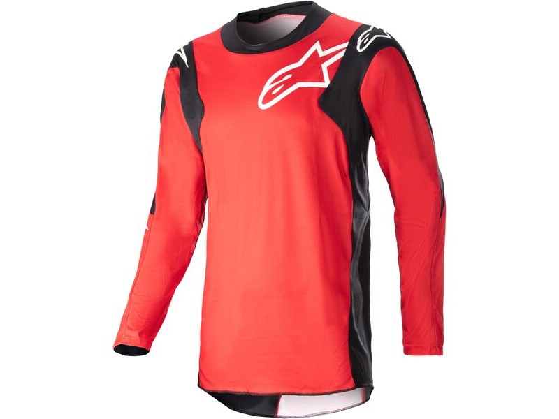 Tricou cross-enduro ALPINESTARS RACER HOEN 2023 XL Rosu/Alb - RESIGILAT
