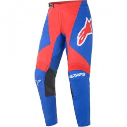 Pantaloni cross-enduro Alpinestars Fluid Speed 2021 Albastru/Rosu/Alb