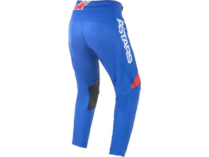 Pantaloni cross-enduro Alpinestars Fluid Speed 2021 Albastru/Rosu/Alb