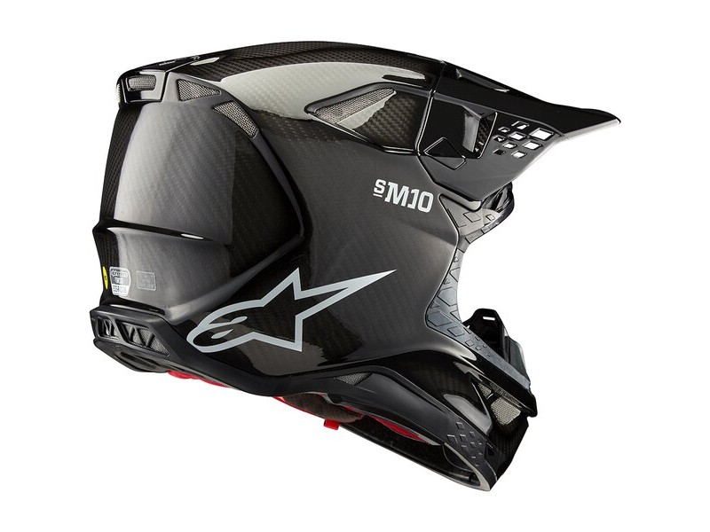 Casca cross-enduro ALPINESTARS SUPERTECH S-M10 CARBON FIM2 2026
