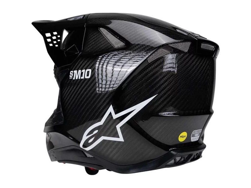 Casca cross-enduro ALPINESTARS SUPERTECH S-M10 CARBON FIM2 2026