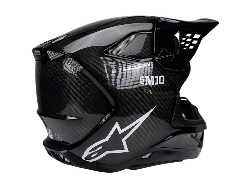 Casca cross-enduro ALPINESTARS SUPERTECH S-M10 CARBON FIM2 2026