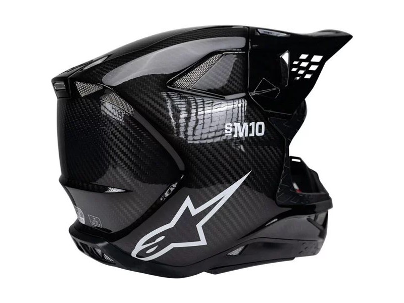 Casca cross-enduro ALPINESTARS SUPERTECH S-M10 CARBON FIM2 2026