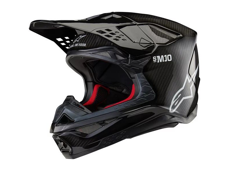 Casca cross-enduro ALPINESTARS SUPERTECH S-M10 CARBON FIM2 2026