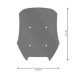 Parbriz Aerosport BARRACUDA CF MOTO MT450
