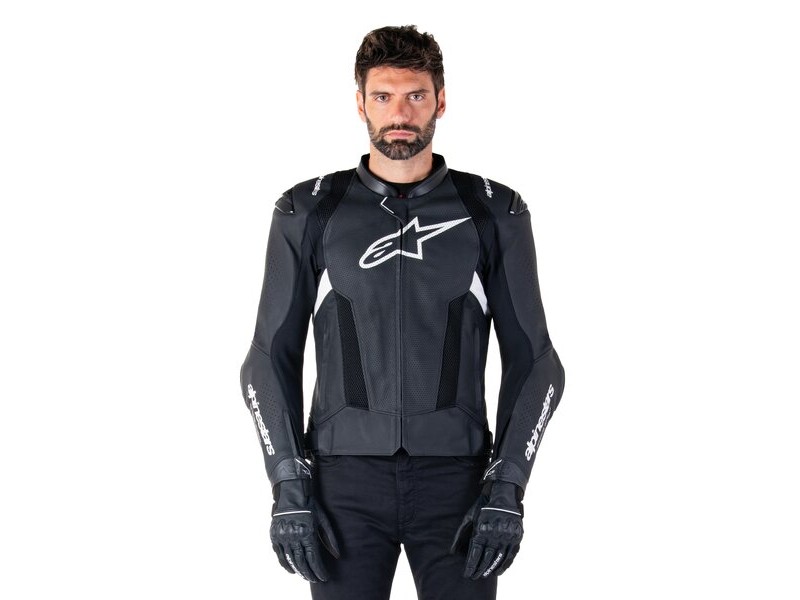 Geaca de piele sport ALPINESTARS MISSILE V3 AIRFLOW