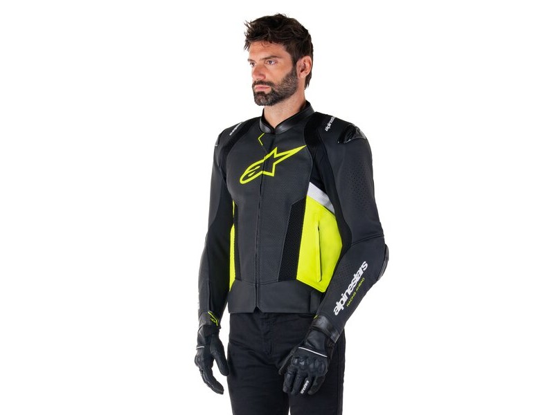 Geaca de piele sport ALPINESTARS MISSILE V3 AIRFLOW