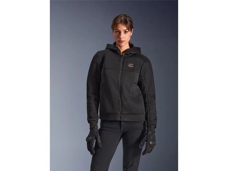 Hanorac de protectie dama ALPINESTARS STELLA CHROME SUPERAIRFLOW Hanorac de protectie dama ALPINESTARS STELLA CHROME SUPERAIRFLOW