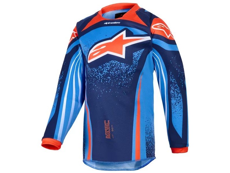 Tricou cross-enduro de copii ALPINESTARS RACER NOMUR 2026