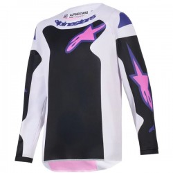 Tricou cross-enduro de copii ALPINESTARS FLUID GRID 2026