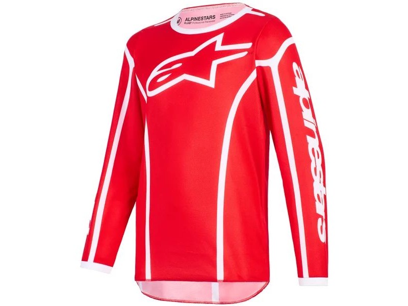 Tricou cross-enduro de copii ALPINESTARS FLUID APEX 2026