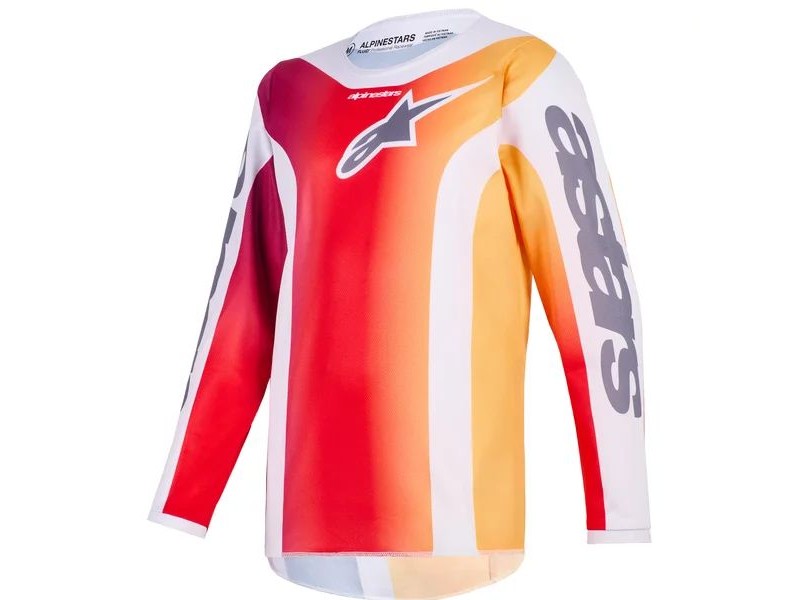 Tricou cross-enduro de copii ALPINESTARS FLUID PORTL 2026