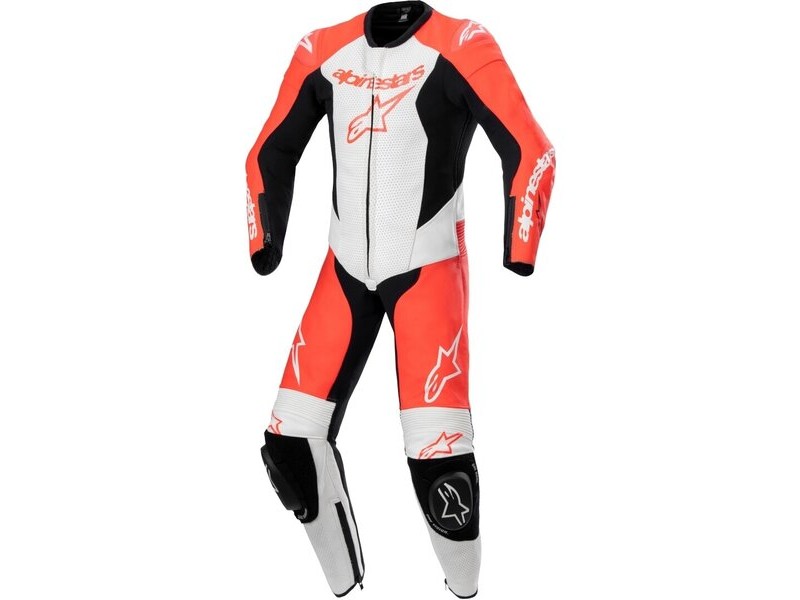 Combinezon de piele 1 piesa de copii ALPINESTARS GP PLUS V2 YOUTH