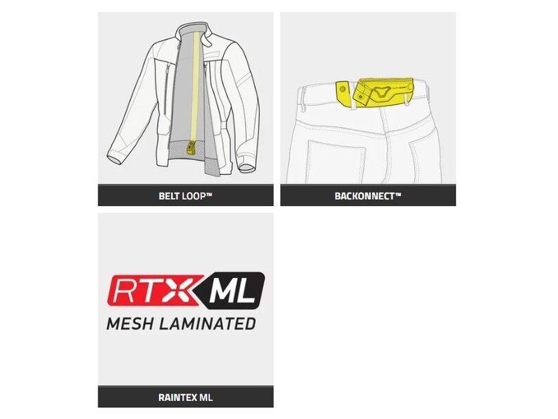 Pantaloni textil overpant impermeabili MACNA AGUANO