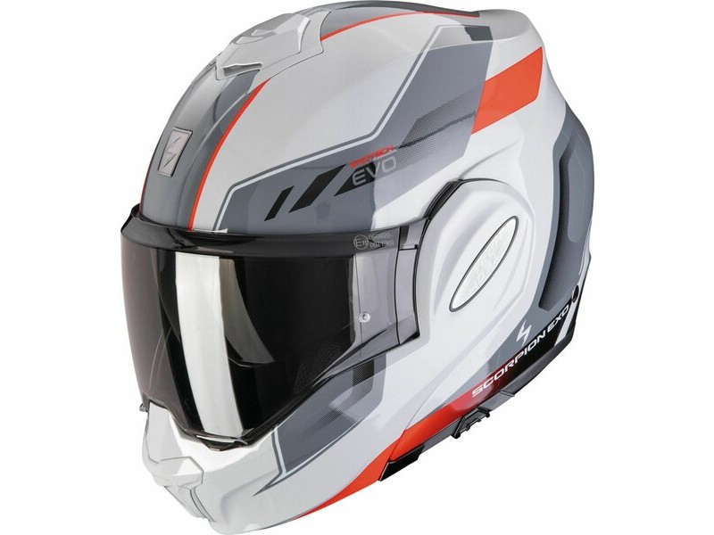 Casca modulara flip-back SCORPION EXO-TECH EVO SOCIUS